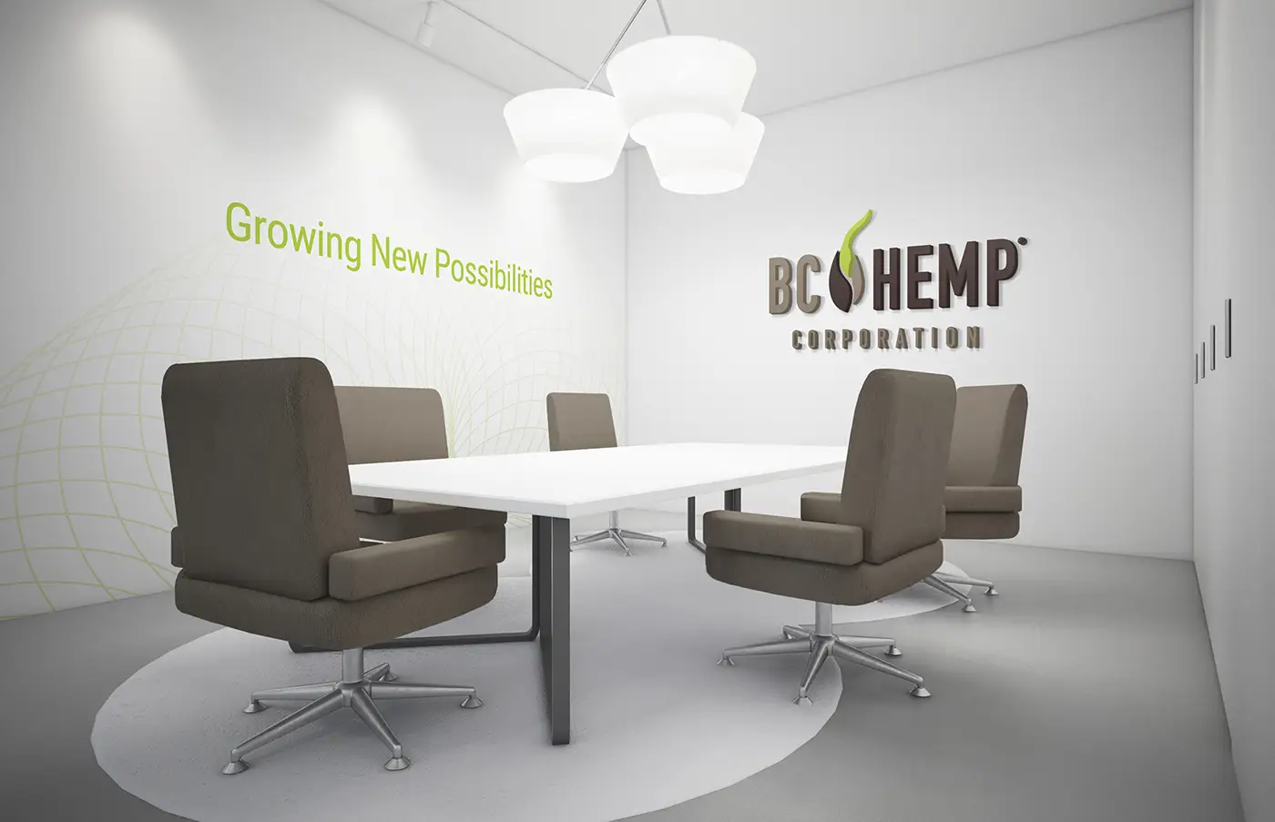 BC Hemp Corporation signage