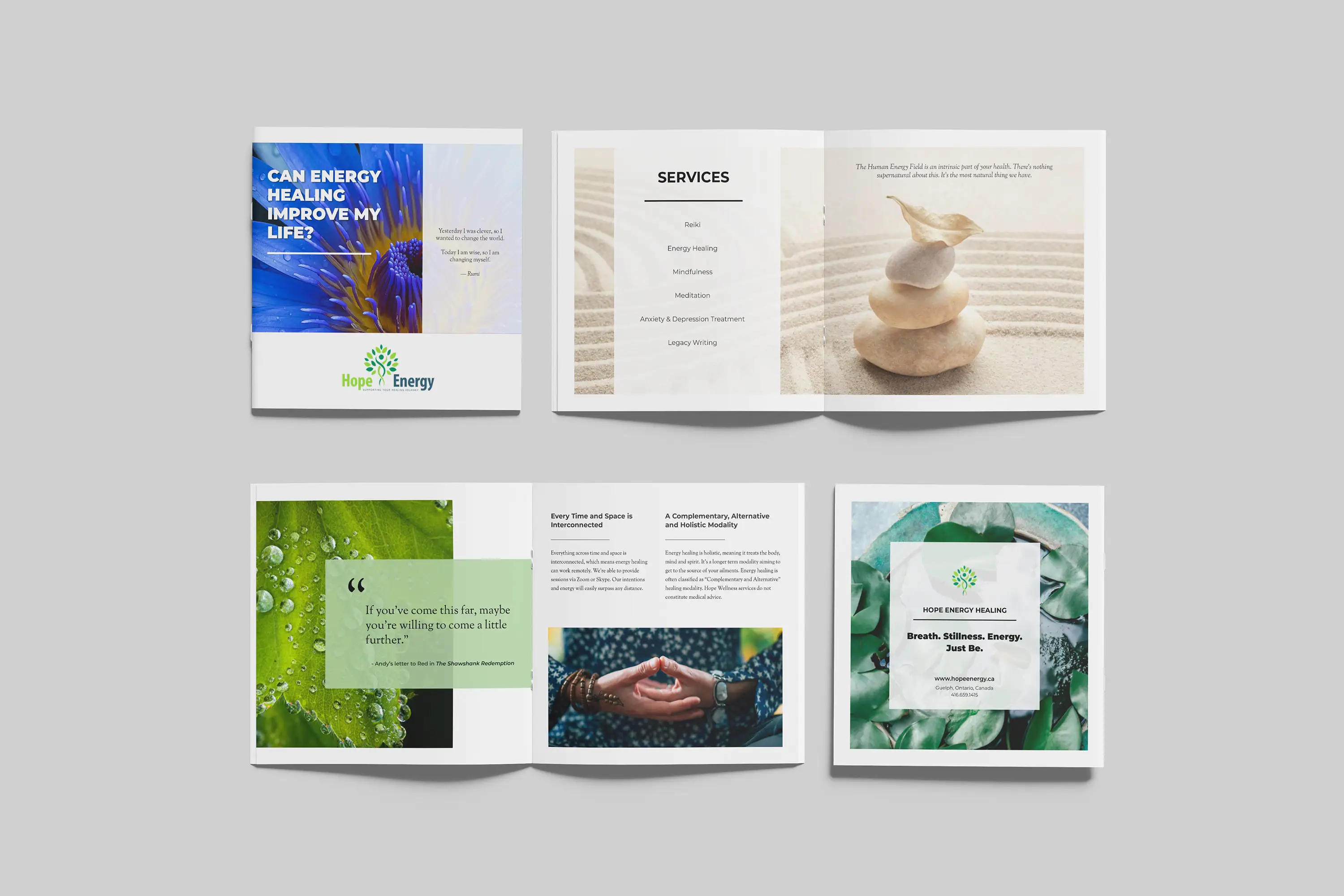 Hope Energy print booklet