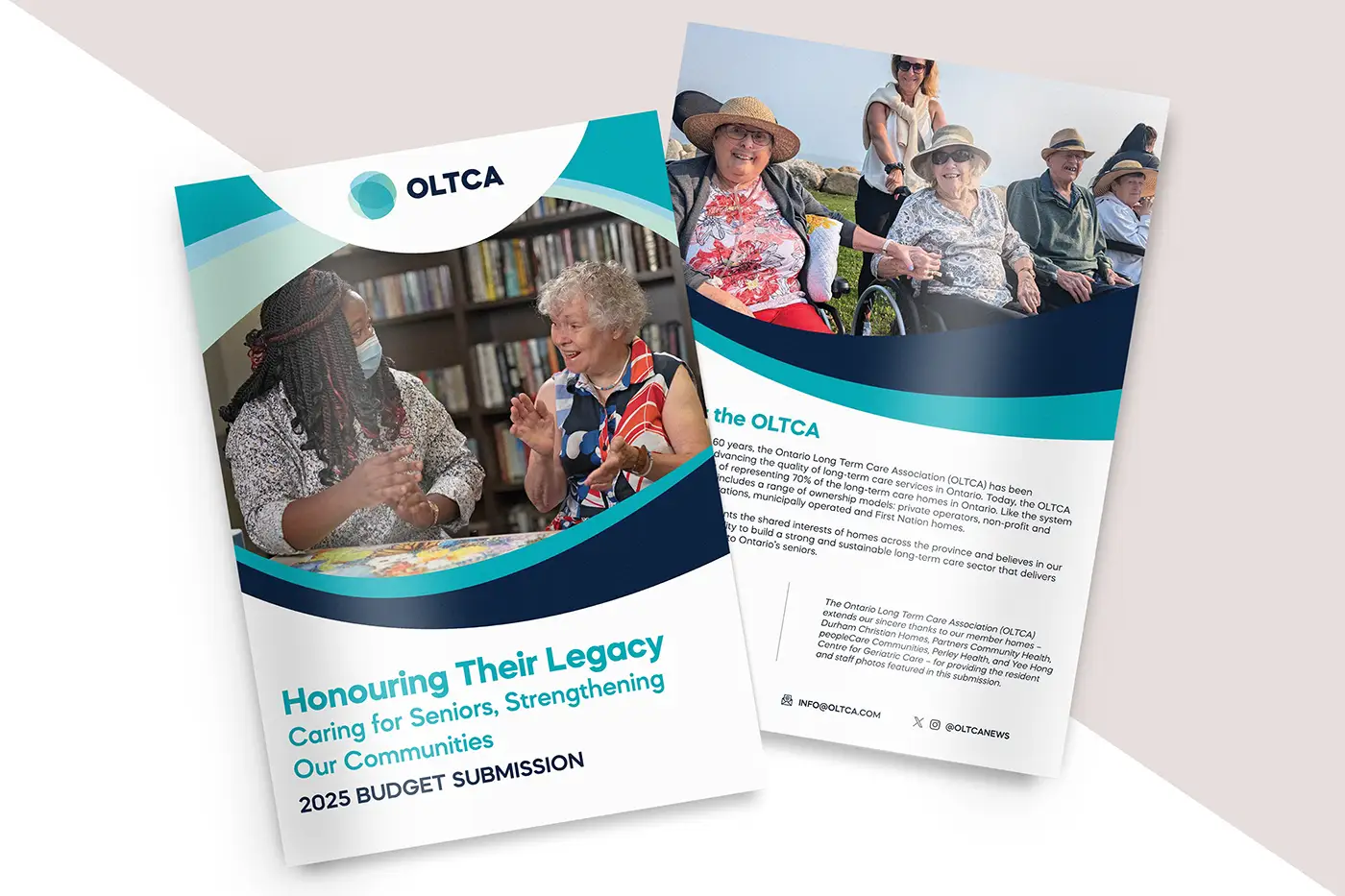 OLTCA strategic reports and infographics